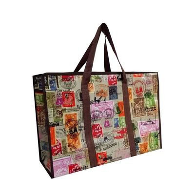 qualité  CMYK 180g Non Woven Shopping Bag Custom Non Woven Bags For Shopping With Folding Handle usine