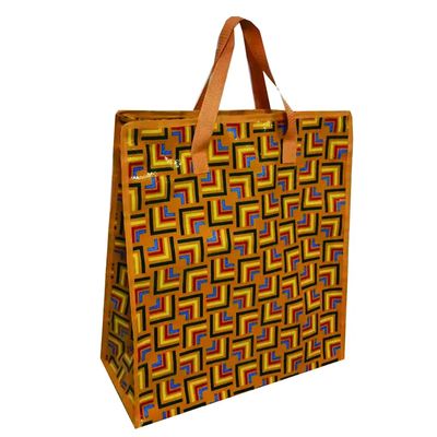 qualité  Customized Logo Printing Laminated Woven Bags Strong Durability Tote Bag usine