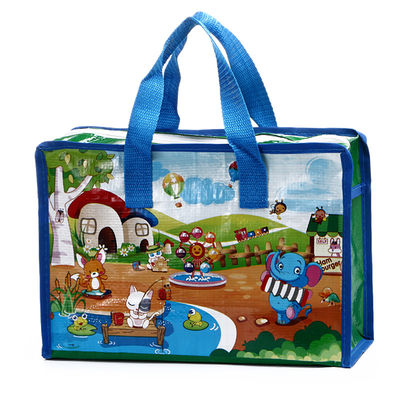 Personnaliser la publicité sac à main en plastique non tissé Pp