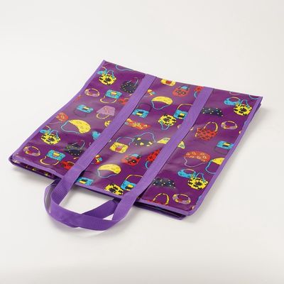 PP sac non tissé de l'épicerie non tissée Tote laminé Logo personnalisé