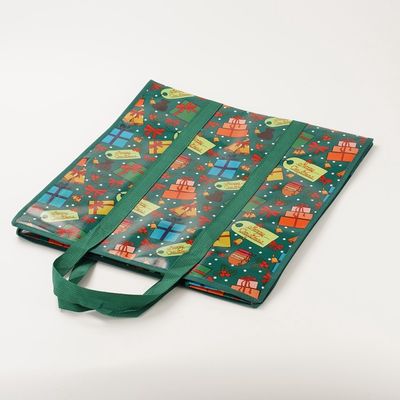 PP sac non tissé de l'épicerie non tissée Tote laminé Logo personnalisé