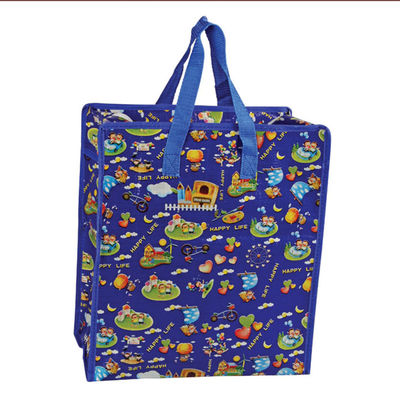 30 cm à 50 cm Sacs de magasinage recyclés non tissés Petits sacs de magasinage laminés