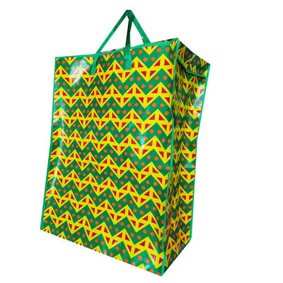 sacs de magasinage recyclables/ gros sacs tissés en pp imprimés