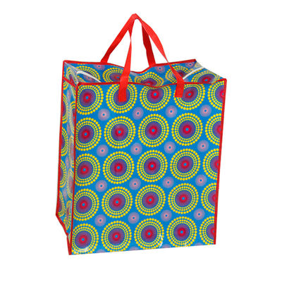 sacs de magasinage recyclables/ gros sacs tissés en pp imprimés