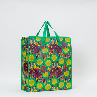 Nigéria imprimé en papier tissé emballage de magasinage grand sac de magasinage