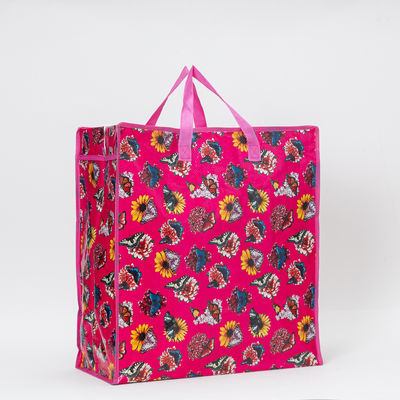 Nigéria imprimé en papier tissé emballage de magasinage grand sac de magasinage
