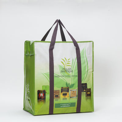 Nigéria imprimé en papier tissé emballage de magasinage grand sac de magasinage