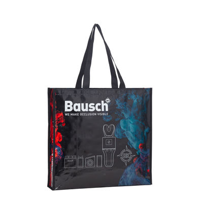 Taille personnalisée Impression PP Tissue fermeture à glissière Sacs de magasinage en polypropylène avec logo