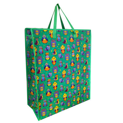 sacs en polypropylène tissés sur mesure avec poignée