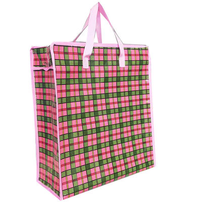 sacs de magasinage en tissu en pp/sacs à fer fermeture à glissière en tissu en pp