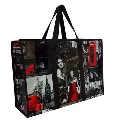 Sac de shopping en PP pliable de 10 kg ou plus pour la personnalisation