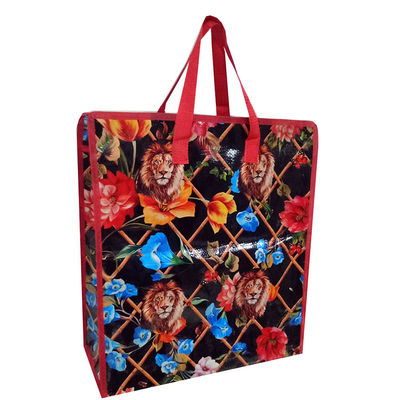Sac de magasinage tissé Pp sur mesure