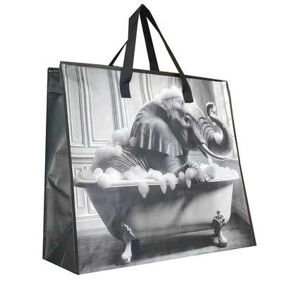 Solution d'emballage personnalisée sacs en polypropylène tissé stratifiés avec stratification brillante / matte
