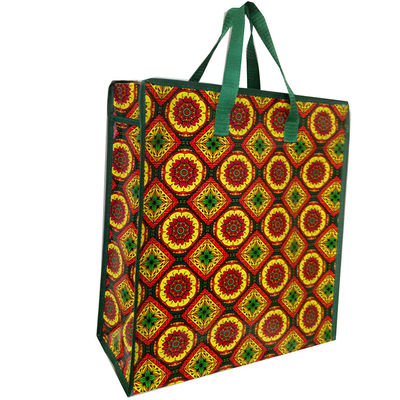 Commande personnalisée acceptée Sacs tissés laminés pour emballage réutilisable et respectueux de l'environnement