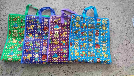 Sacs de voyage recyclables réutilisables Logo ou design personnalisé