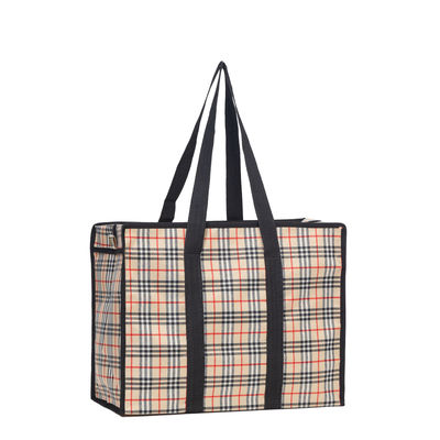 Un sac en toile avec revêtement en PP, parfait pour les besoins du client.