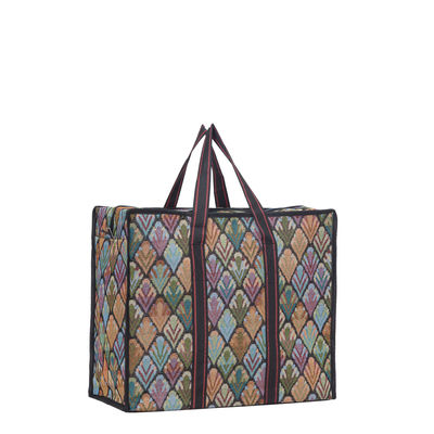 Sac à emballage en toile polyvalent avec fermeture à la fermeture à glissière et revêtement Pp