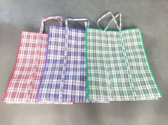 Sac PP à carreaux personnalisé CMJN Pantone avec bandoulière réglable