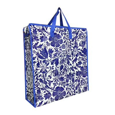 Sac de magasinage tissé en PP sur mesure avec impression à l'encre écologique