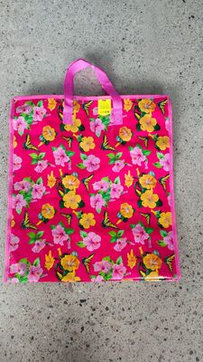 Sac non tissé pliable et réutilisable avec fermeture éclair, durable et écologique